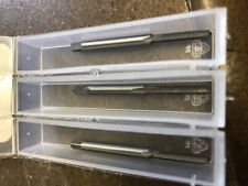 4-40 Gh2 3 Flute High Speed Steel 3 Piece Tap Set Made In Usa