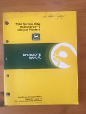 Oem John Deere Operators Manual 7340 Narrow-row Integral Planters Maxemerge 2