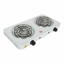 2000w Electric Hot Plate Stove - Double Burner Cooktop For Efficient Cooking
