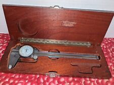 Vintage Helios Fowler Dial Caliper Micrometer 6 Model 52-010-006 Stainless Stl