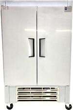 Optimum Two-door Stainless Steel Commercial Reach-in Cooler 48 W - Brand New