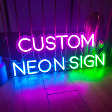 Custom Neon Sign Led Neon Neon Business Sign Illuminated Sign Signage