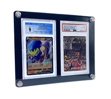 Cf 2 Slot Display Frame For Psa Cgc Graded Sports Trading Card Slabs