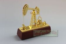 New Oil Well Pump Jack Gold Model - Drillbit Oilfield Rig Bit
