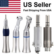 4 Holes Dental Low Speed Handpiece Straight Contra Angle Air Motor Nsk Style