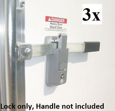 3- Keyed Alike Locking Cargo Trailer Cambar Door Auto Latching Vise Lock Cam Bar