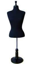 Mn-502 Pinnable Black Female French Blouse Countertop Dress Form Mannequin