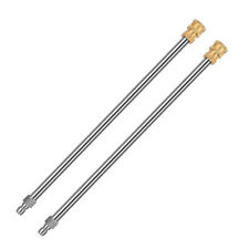2 Pack Pressure Washer Extension Wand 14 Inch Quick Connect Power Washer Lance