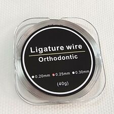 Dental Ligature Wires Stainless Steel Wire Dental Orthodontic Line 0.25mm