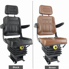 Universal Tractor Forklift Seat For Dumper Mower Digger Armrestsuspension Base