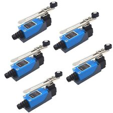 5pcs Me-8108 Momentary Limit Switch Travel Switch Adjustable Roller Lever Arm
