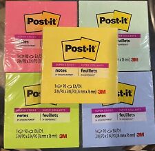 Post It Super Sticky Notes.pack Of 5 For 4.