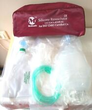 Resuscitator 1500 Ml Adult Size Manual Ambu Bag Oxygen Tube Cpr First Aid Kit