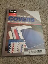 Clear Presentation Covers Ibico Binding Systems For Comb Binding Systems 25 New