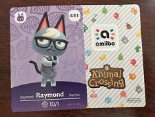 Animal Crossing Amiibo Card - 431 Raymond