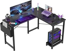 Sweetcrispy L Shaped Computer Desk - Gaming Table Corner Desk 50 Inch Pc Writing