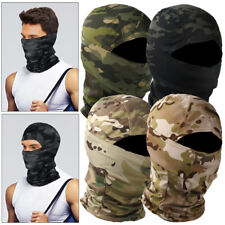 Uv Protection Tactical Balaclava Camo Full Face Mask Ski Sun Hood For Men Women