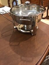 Seville Classics 4 Qt. Commercial Chafing Dishmodel 14009 Only Used Twice Exc