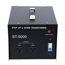 5000w Step Updown Heavy Duty Electrical Power Voltage Converter Transformer