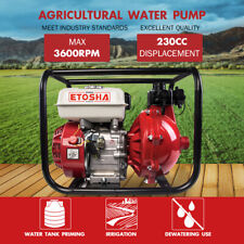 Gas Water Pump Hi-flow 4-stroke Ohv 8hp Transfer 1.5 Irrigation Fire Fighting