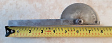 Vintage Lufkin Rule Co Machinist Tool N0.890 Precision Protractor Angle Finder