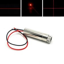 Dot Line Cross 5mw 650nm Focusable Red Driver 3-5v Laser Diode Module 12x35mm