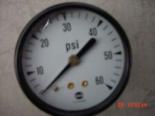 Us Gauge Ametek 0-60 Psi Pressure Gauge 2 In Dial Usa Rear 38 Stem