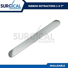 Ribbon Retractors 1 X 7 Malleable Surgical Orthopedic Instruments