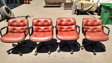 Vintage Knoll Conferenceguest Side Chairs Set Of 4 We Deliever Locally Norca
