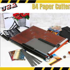 Paper Cutter A3a4b4 Metal Base Guillotine Page Trimmer Machine For Homeoffice