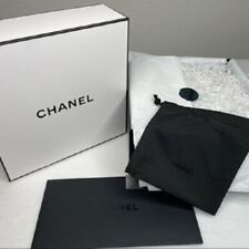 Chanel Gift Boxes Bags Authentic Black White New Large Small Clutch Bag