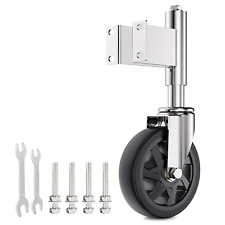 Spring Loaded Gate Casters 6 Heavy Duty Gate Caster Wheels With Hardware 600 Lb