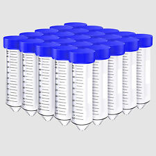25xconical Centrifuge Tubes 50mlsterile Plastic Test Tubes Pp Containerwmarks