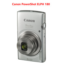 Canon Powershot Elph 180 20mp Digital Camera - Silver - 85 New Free Shipping
