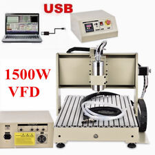 1.5kw 3 Axis 6040 3d Cnc Router Engraver Usb Milling Engraving Machine