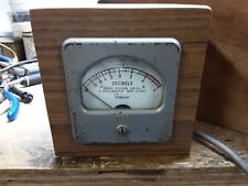 Simpson Vintage New Decibels Meter Homemade Box