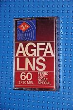 Agfa Lns  60 Ferro Low Noise Special 1980  Blank Cassette Tape 1 Sealed