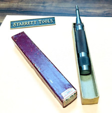 The L.s. Starrett Co. No.18b Steel Automatic Center Punch Wadjustable Stroke.