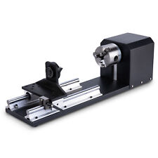 Omtech Rotary Axis Attachment With 3-jaw Chuck For Co2 Laser Engraver Cutter