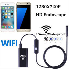 For Iphone Android Ios Pc 5.5mm Wifi Borescope Endoscope Snake Inspection Camera