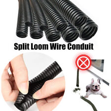 Wire Loom Split Tubing Auto Wire Conduit Cover Harness Wrap Cable Sleeving Lot