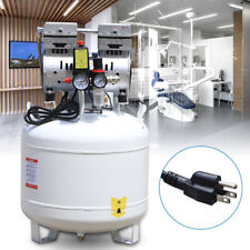 Electric Vertical Air Compressor 40l10gal Ultra-quiet Oil-free Kit Pneumatic