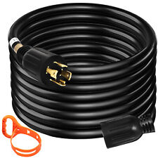 Vevor 30a 50ft Generator Extension Cord Nema L14-30 10awg 4 Prong Copper Wire