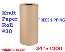 Void Fill 24 X 1200 30 Brown Kraft Paper Roll For Shipping Wrapping Packing