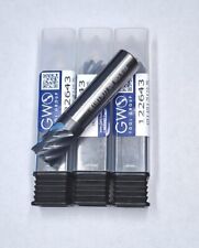 58 Carbide 7 Flute End Mill Altin Coated Lot Of 3 Cnc Cutting Tools