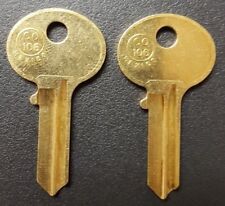 L001 - L010 2 New Keys Hon File Cabinet Lock Key Cut To Your Code L001-l010 Hon