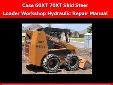 Skid Steer Loader Workshop Hydraulic Repair Manual Fits Case 60xt 70xt