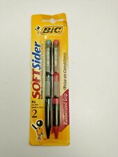 1997 Bic Soft Sider 2 0.5mm Mechanical Pencil Package Of Two Vintage Pencils