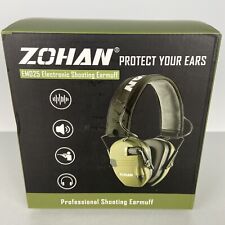 Zohan Emo25 Electronic Shooting Earmuff Ear Protection Adjustable Hunting