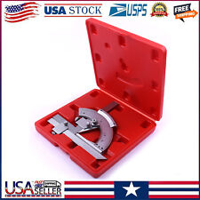 Us 0-320 Universal Bevel Protractor Vernier Machinist Angle Finder Tool